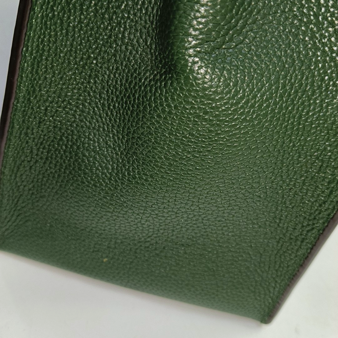 MICHAEL KORS Mercer Large size Dark Green Leather Crossbody Bag Single Shoulder Bag Handbag Golden hardware Removable shoulder strap-(SKU)-931190190