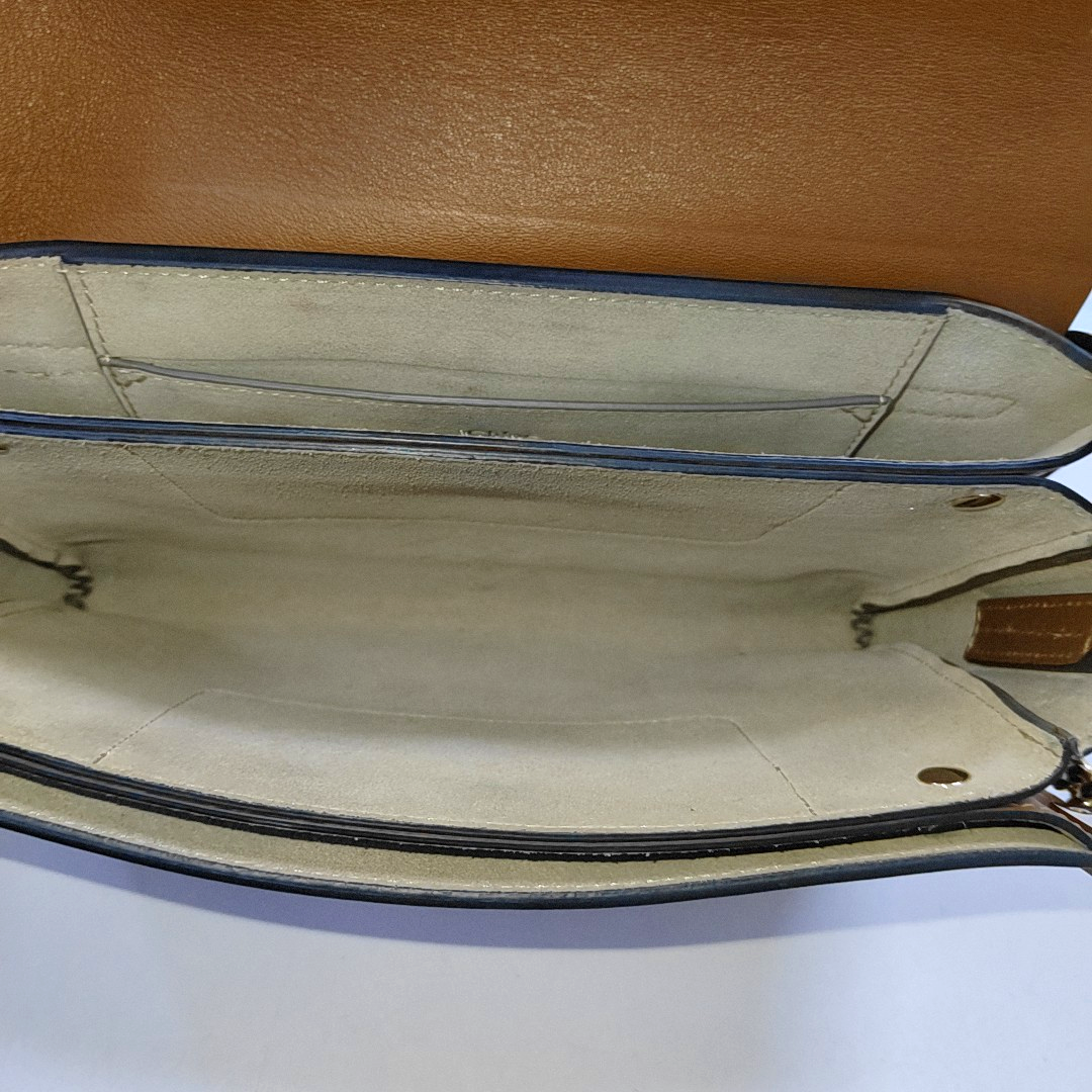 Chloé Faye Small size Brown Leather Crossbody Single Shoulder Bag Golden Silver Hardware-(SKU)-942554475
