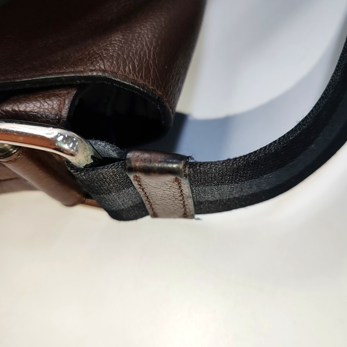 COACH Brown Leather Crossbody Single Shoulder Bag Silver Hardware-(SKU)-943881487