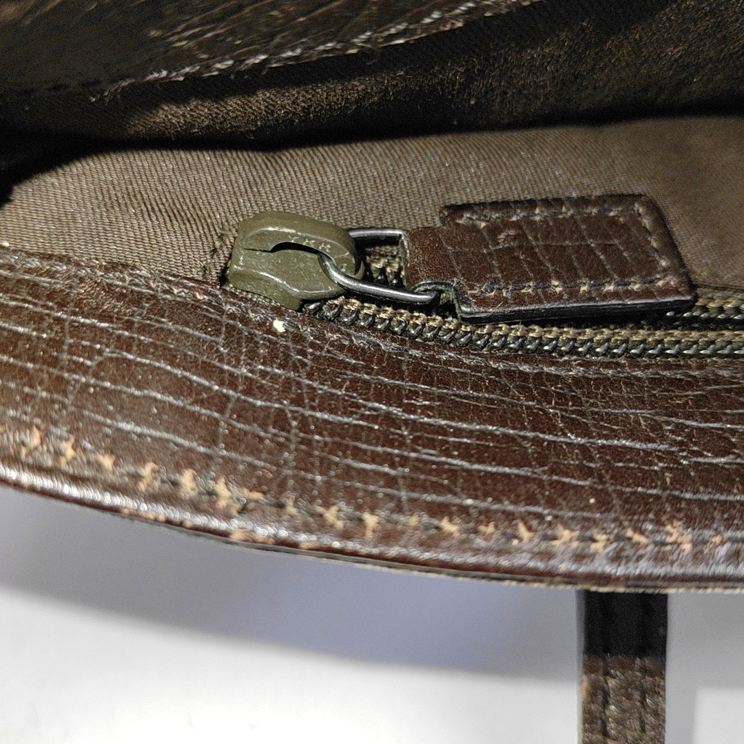 GUCCI Tote bag Ebony Coated Canvas Monogrammed Handbag Black hardware-(SKU)-954704825