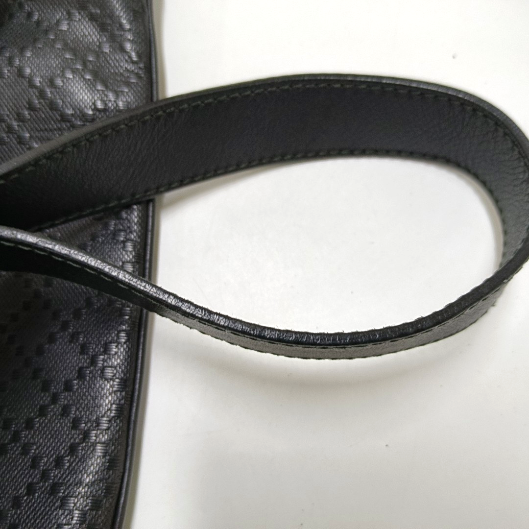 GUCCI Princy Black cowhide embossed shoulder bag crossbody bag Golden hardware-(SKU)-947265405