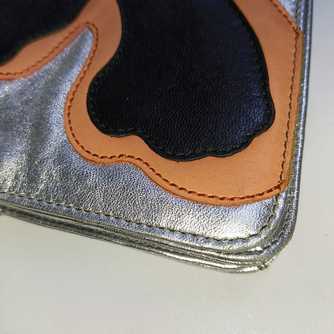 Miu Miu Silver leather patched crossbody bag Silver Hardware Removable shoulder strap-(SKU)-936787329