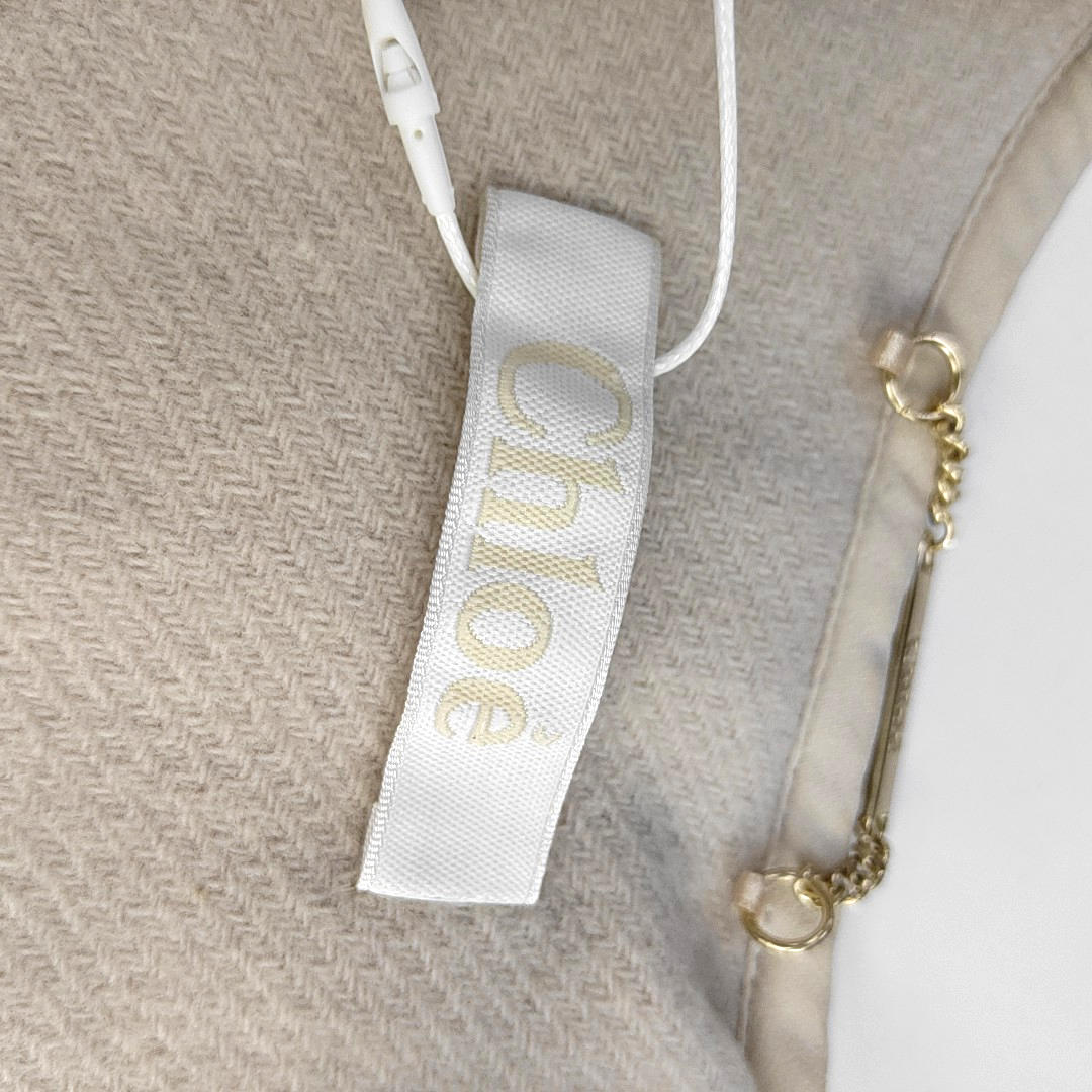 Chloé Mcode Spring and Autumn White Wool Women's Short Sleeve Other Jacket-(SKU)-937381593