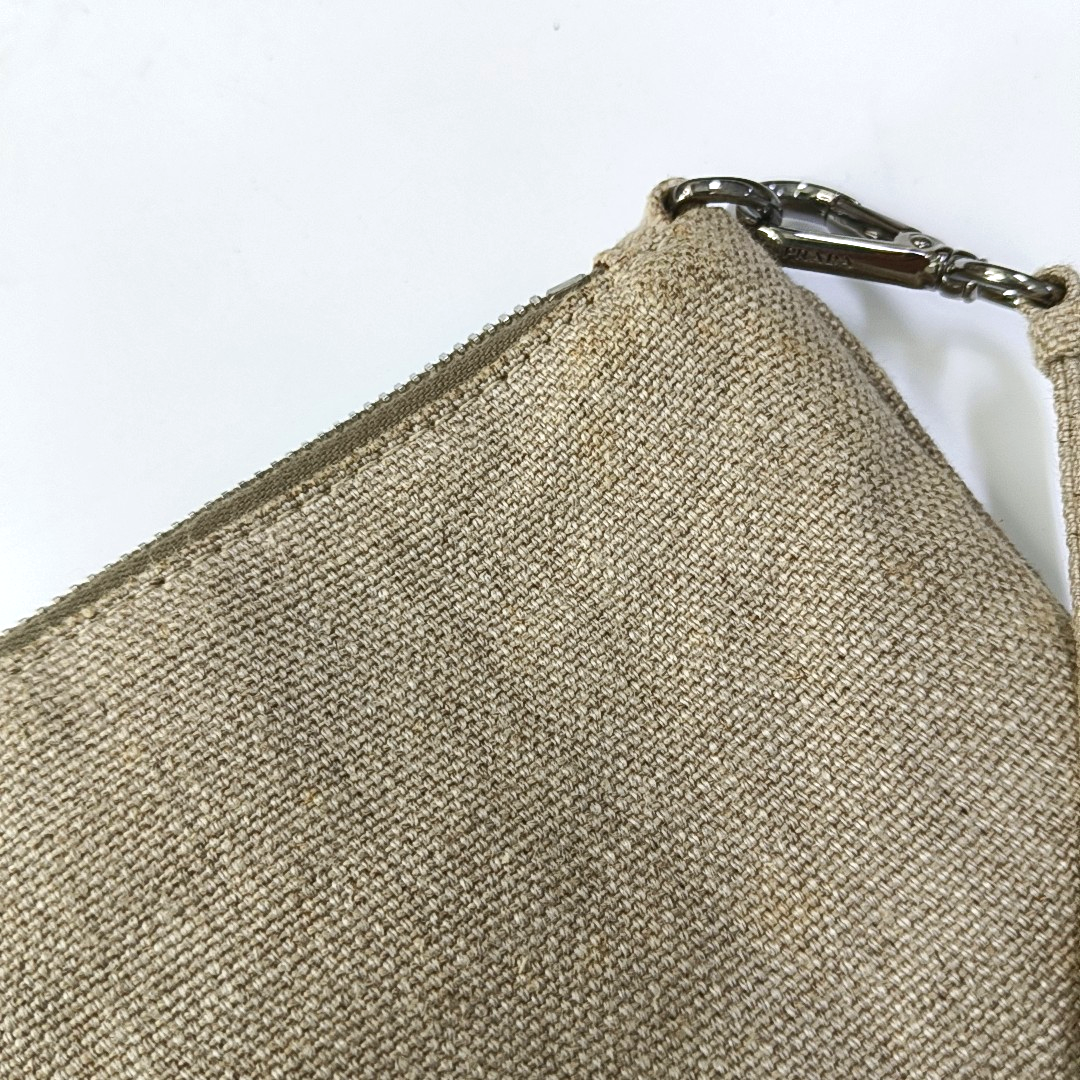 PRADA Transparent special material inlay handbag Silver Hardware Sub-bag-(SKU)-957328200
