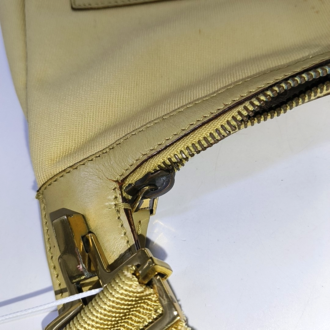 GUCCI Khaki Canvas Single Shoulder Bag, Crossbody Bag Golden hardware-(SKU)-941853667