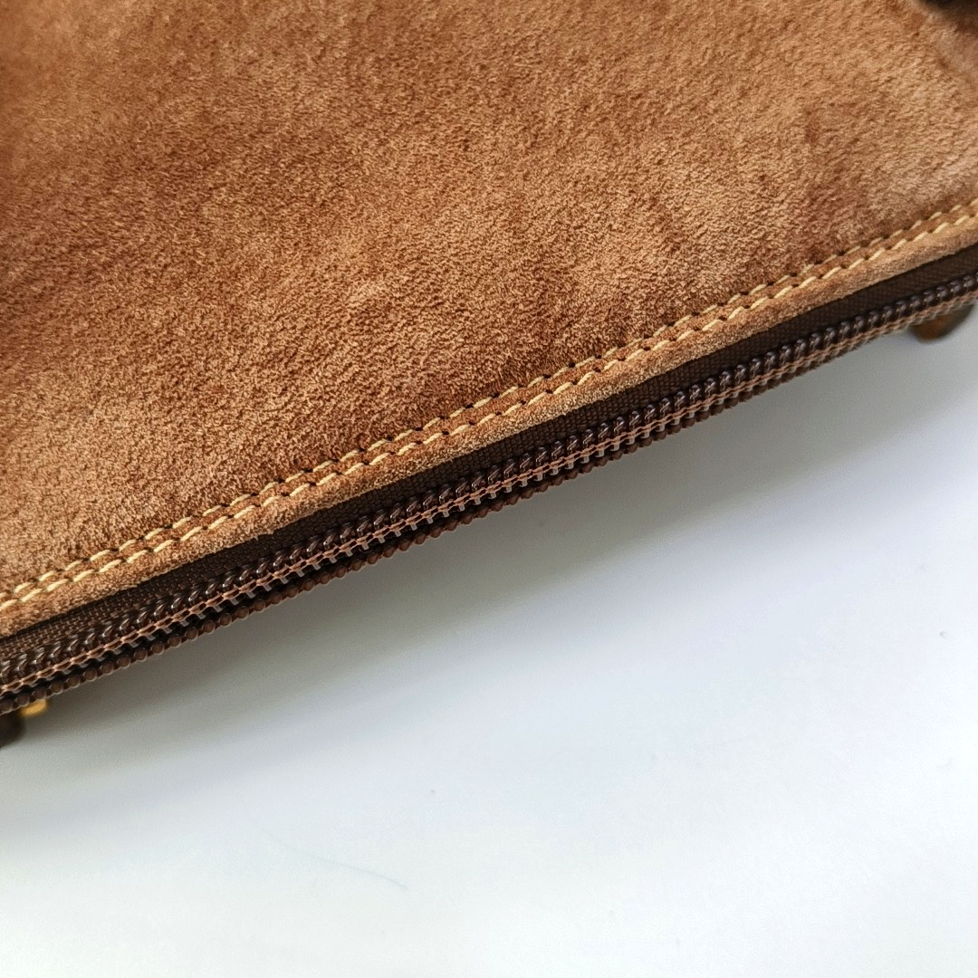 GUCCI Bamboo 1947 Dark Brown Cowhide Bamboo Handle Bamboo Handle Bag Single Shoulder Bag Golden hardware-(SKU)-941637943