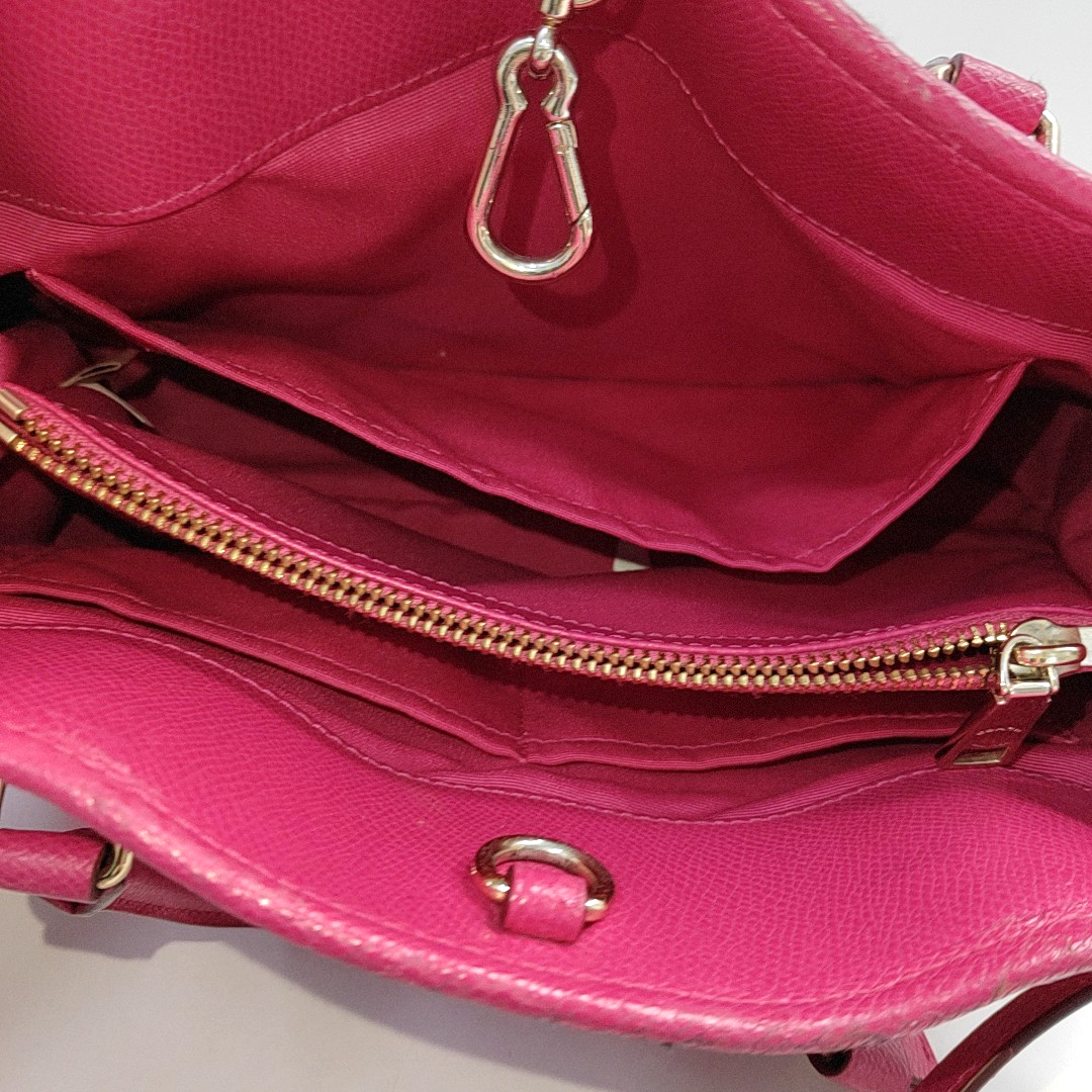 COACH MARGOT Pink Leather Single Shoulder Bag Handbag Crossbody Bag Golden hardware Removable shoulder strap-(SKU)-944147467