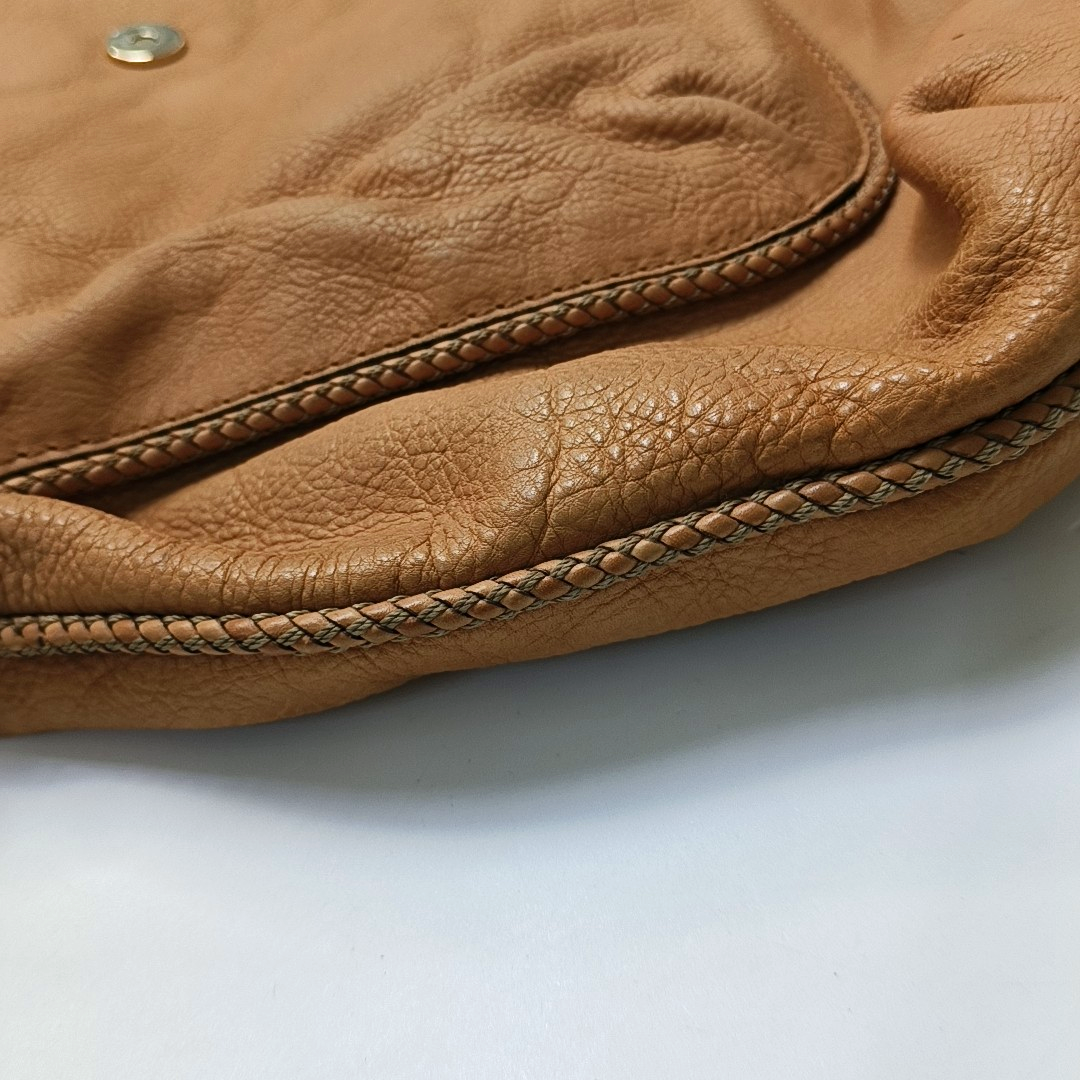 GUCCI Tote bag Khaki Calfskin Leather Fringe Single Shoulder Bag with Handbag Golden hardware-(SKU)-944545020