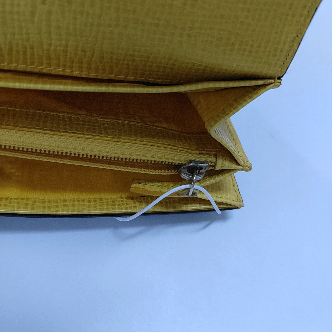 FENDI 棕色涂层帆布双F钱包 Complete Accessories-(SKU)-956796793