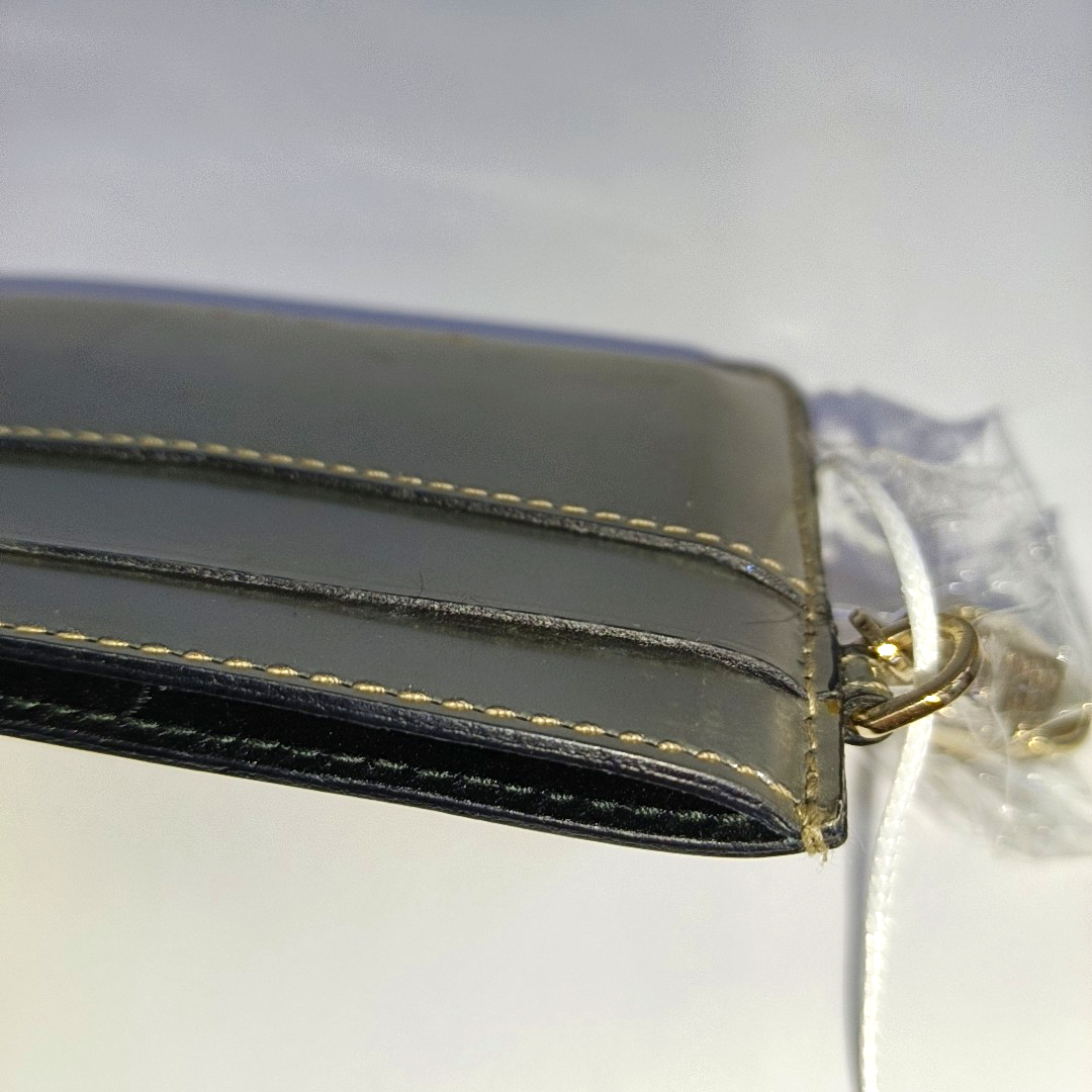 BVLGARI SERPENTI FOREVER Gray Cowhide Snake Head Card Case Golden hardware-(SKU)-935538588