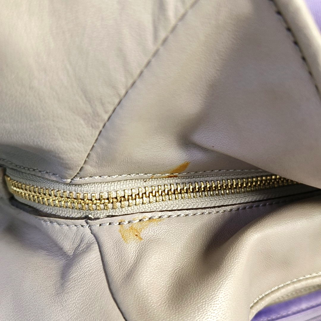 COACH Beige Leather Plaid Quilted Shoulder Bag Golden hardware-(SKU)-943927608