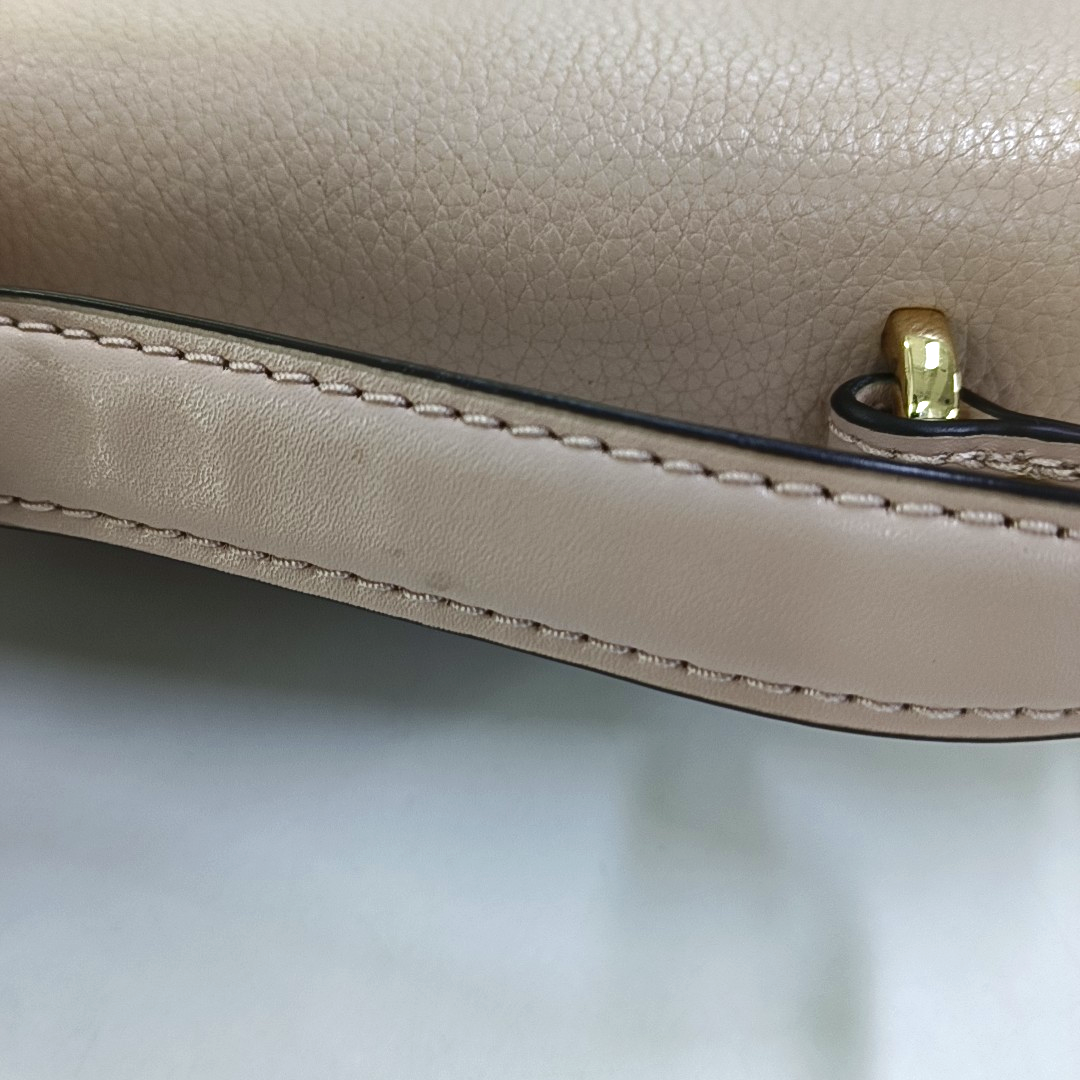 MICHAEL KORS Cece Pink leather crossbody bag, handbag, shoulder bag Golden hardware Removable shoulder strap-(SKU)-950932352