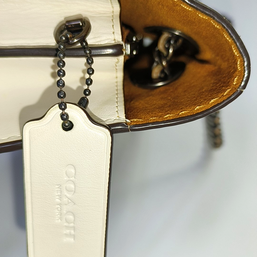 COACH PARKER 26 Multicolor Cowhide Monogrammed Single Shoulder Bag Crossbody Ruthenium color hardware-(SKU)-939954469