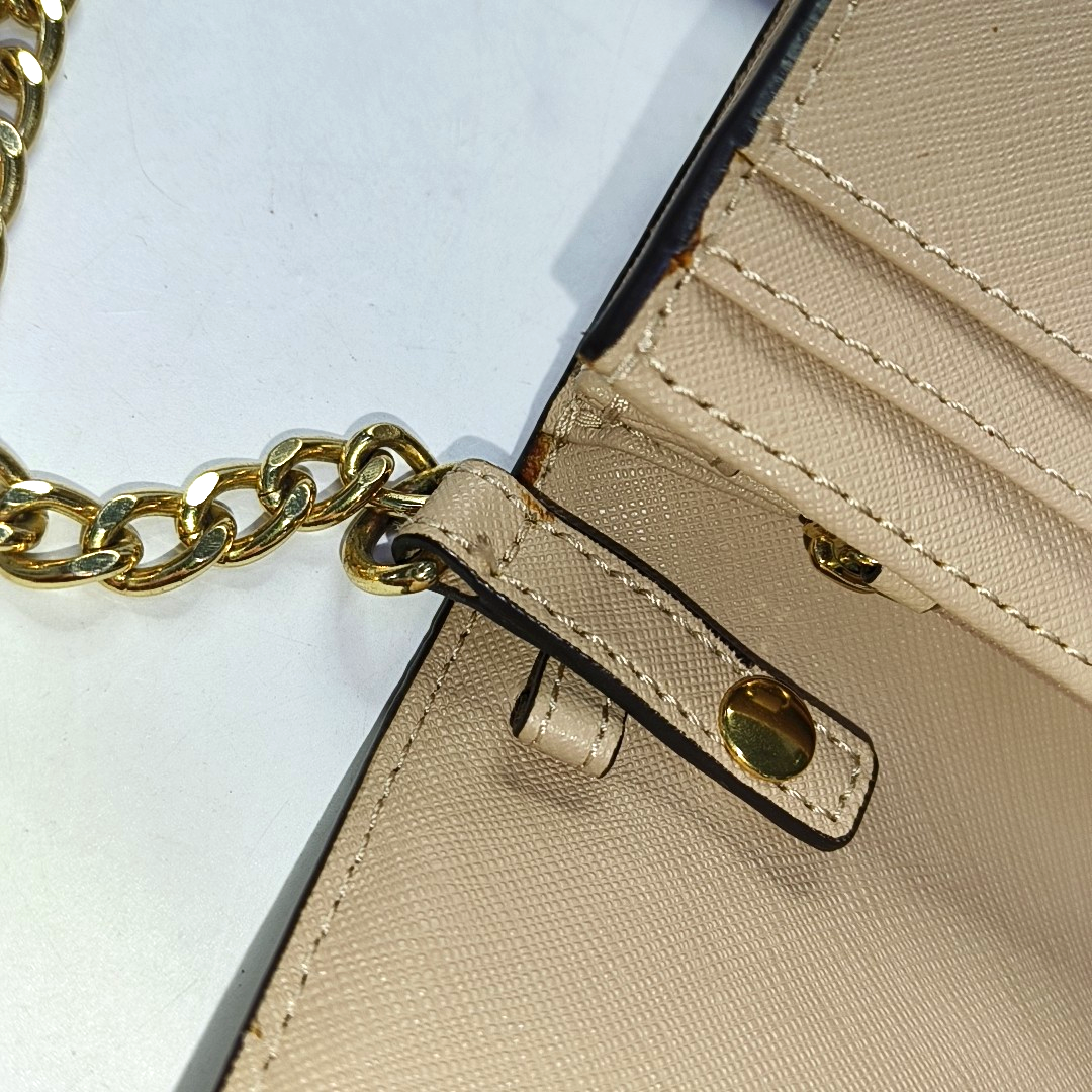 MICHAEL KORS Pink Leather Single Shoulder Bag, Crossbody Golden hardware Removable shoulder strap-(SKU)-951851084