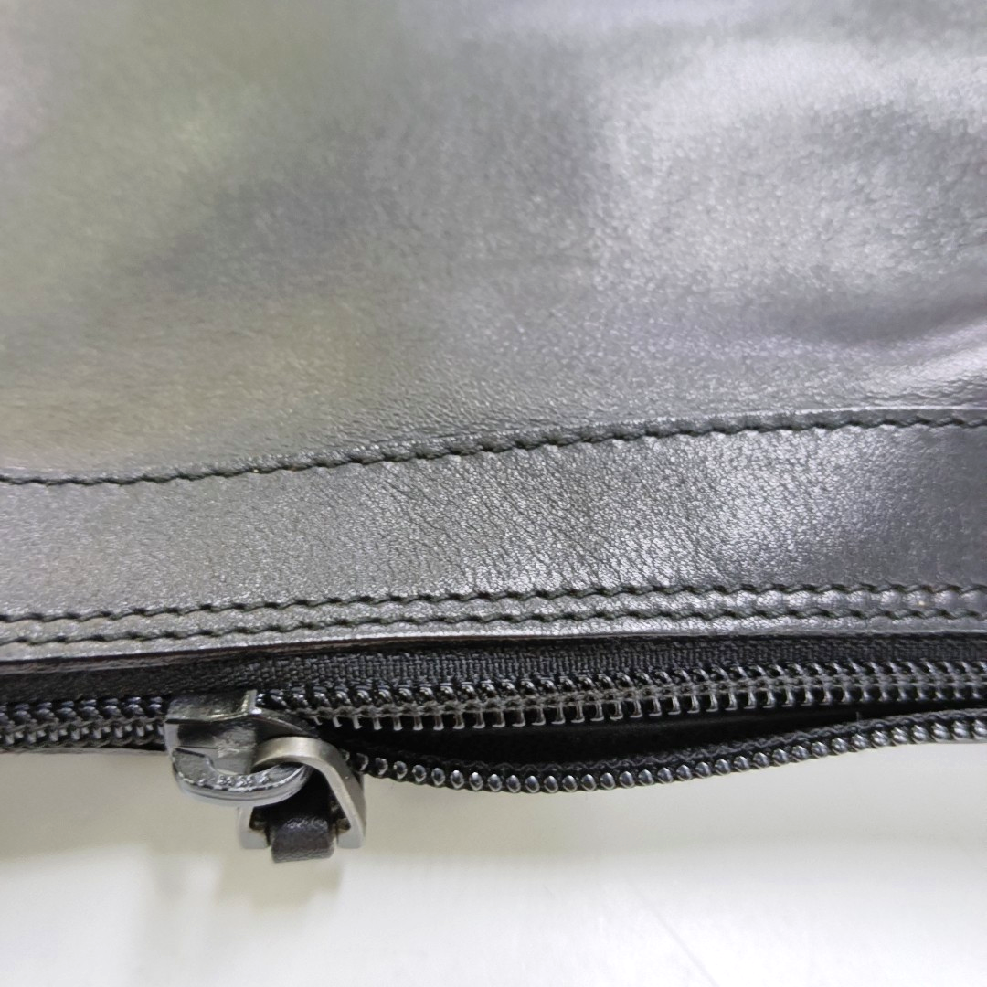 GUCCI Bamboo 1947 Black Cowhide Bamboo Handle Handbag Single Shoulder Bag Ruthenium color hardware Removable shoulder strap-(SKU)-953171646
