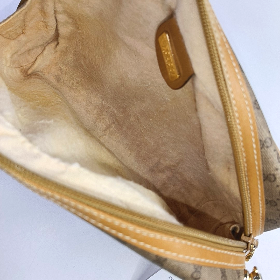 GUCCI Camera Bag Brown Coated Canvas Monogram Handbag Crossbody Single Shoulder Bag Golden hardware-(SKU)-945952111