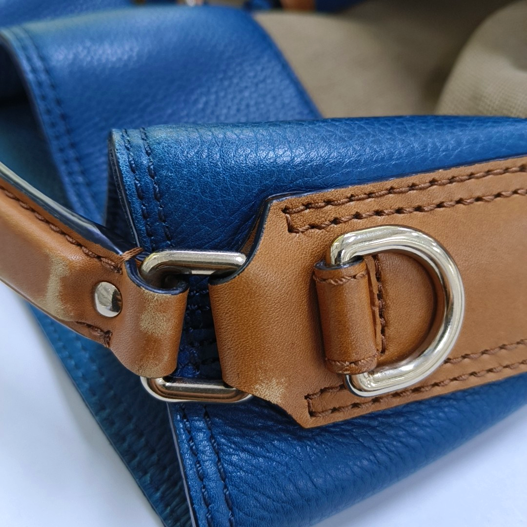 BURBERRY Ashby Brown Canvas Single Shoulder Bag Handbag Golden hardware Pouch detachable shoulder strap-(SKU)-958890264