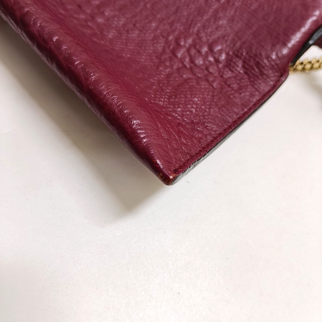 BURBERRY Mildenhall Purple Leather Shoulder and Crossbody Bag Golden hardware Removable shoulder strap-(SKU)-958378180