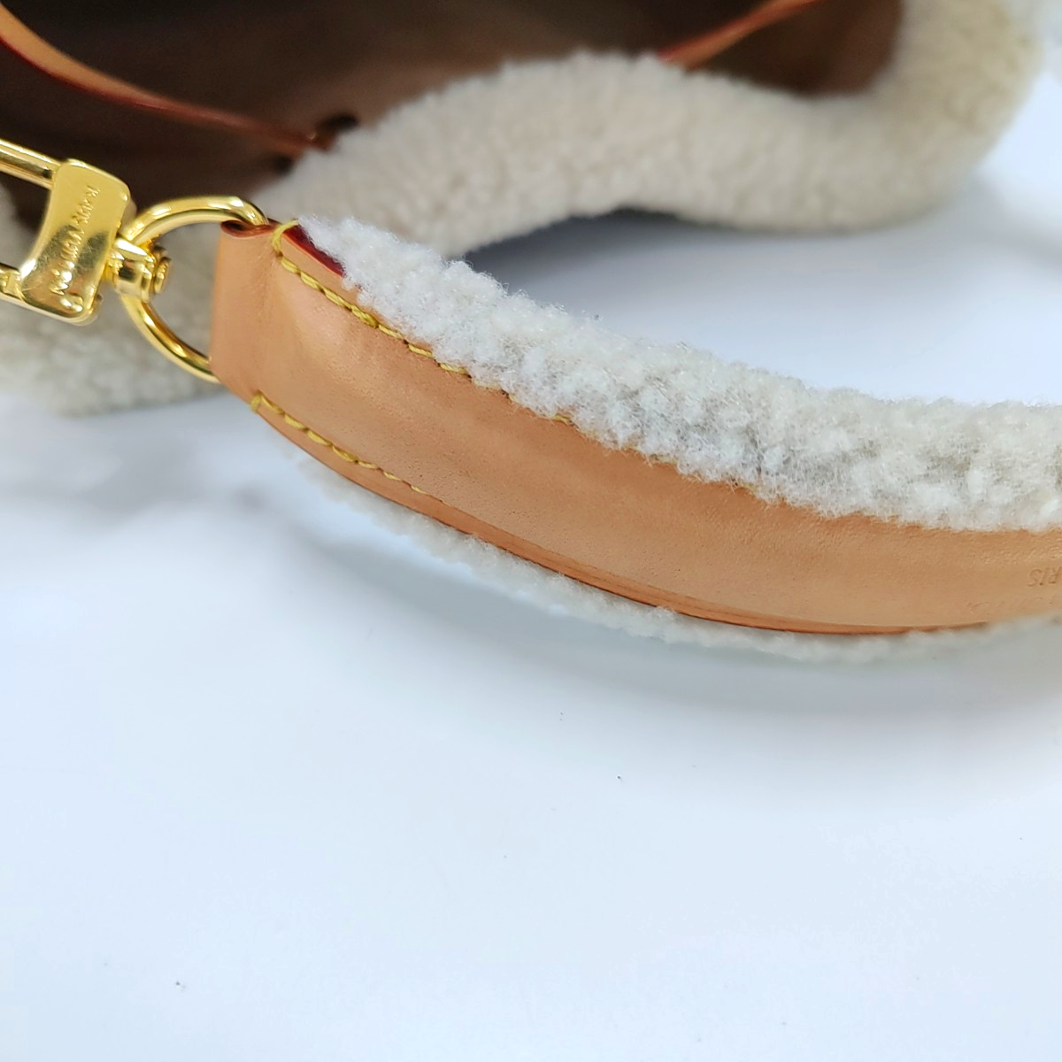 LOUIS VUITTON NÉONOÉ BB Brown Coated Canvas Monogram Bucket Bag Shoulder Bag with 2 Removable Straps Gold Hardware Complete Accessories-(SKU)-959040977
