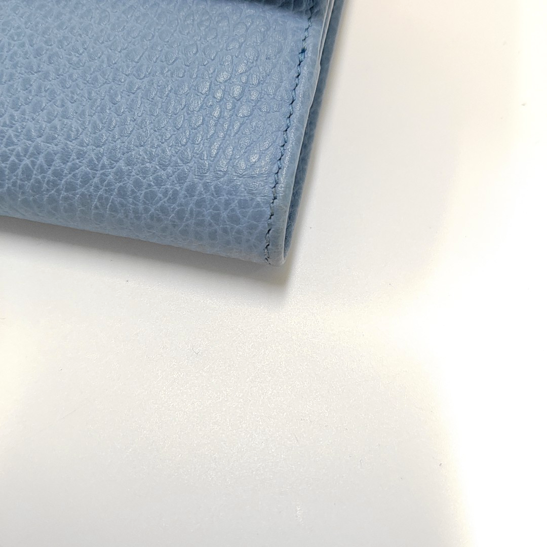 GUCCI Blue Leather Wallet-(SKU)-955765388