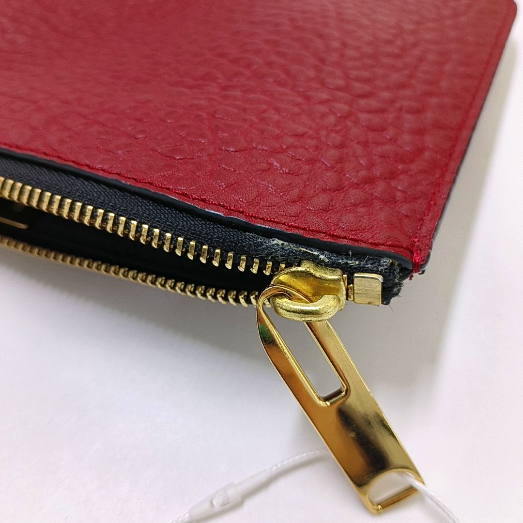 BURBERRY Clifton Red Cowhide Handbag Golden hardware-(SKU)-942447227