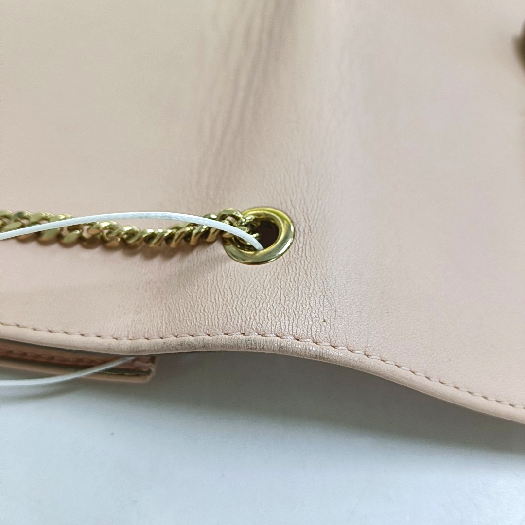 Chloé Pink Cowhide Crossbody Bag Golden hardware-(SKU)-944789609