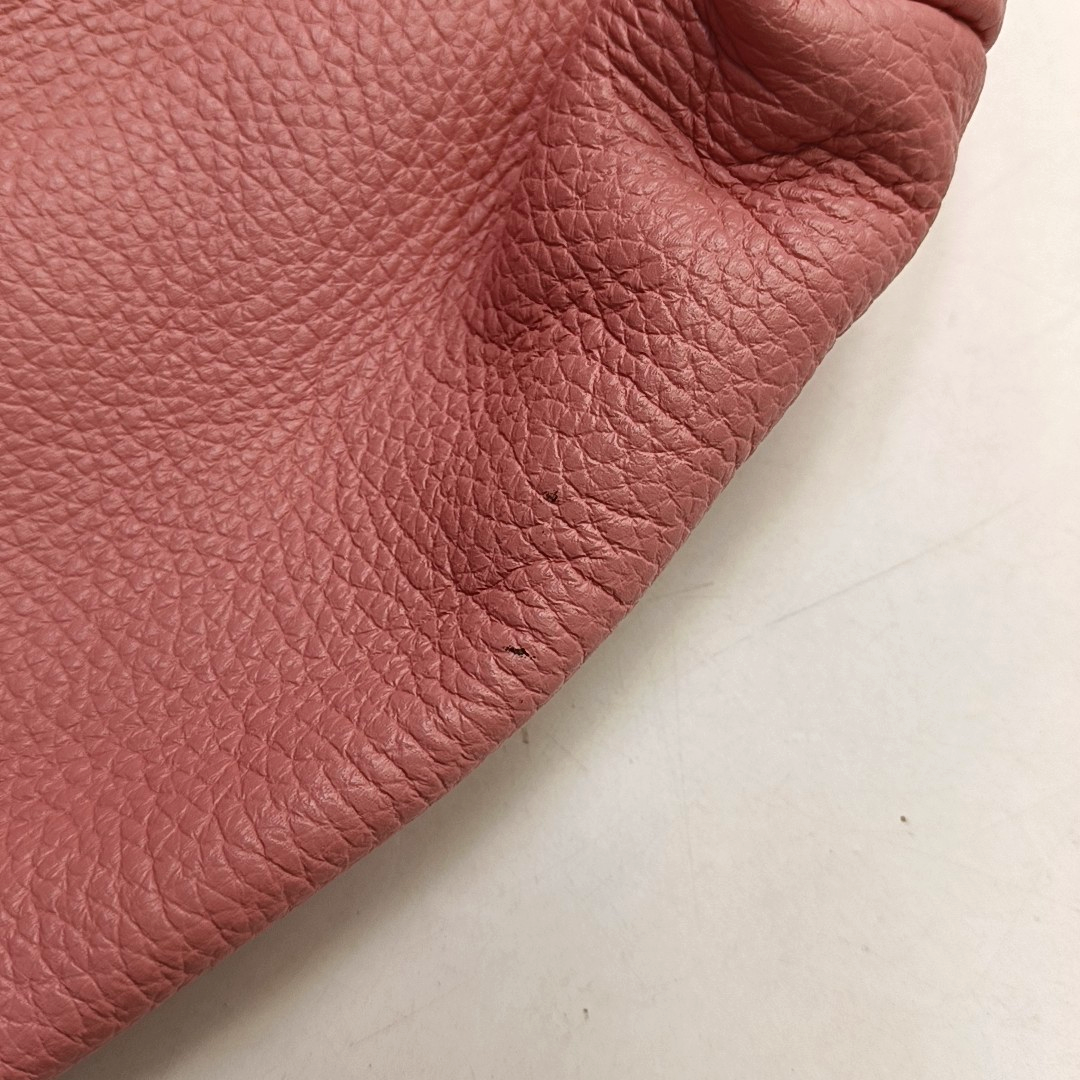 BURBERRY Pink Leather Single Shoulder Bag, Crossbody Golden hardware Removable shoulder strap-(SKU)-952753489