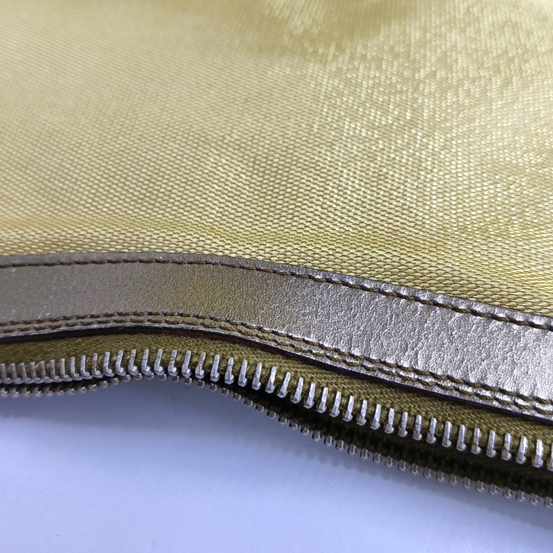 GUCCI GG Marmont Khaki Fabric Handbag Golden hardware-(SKU)-959772601