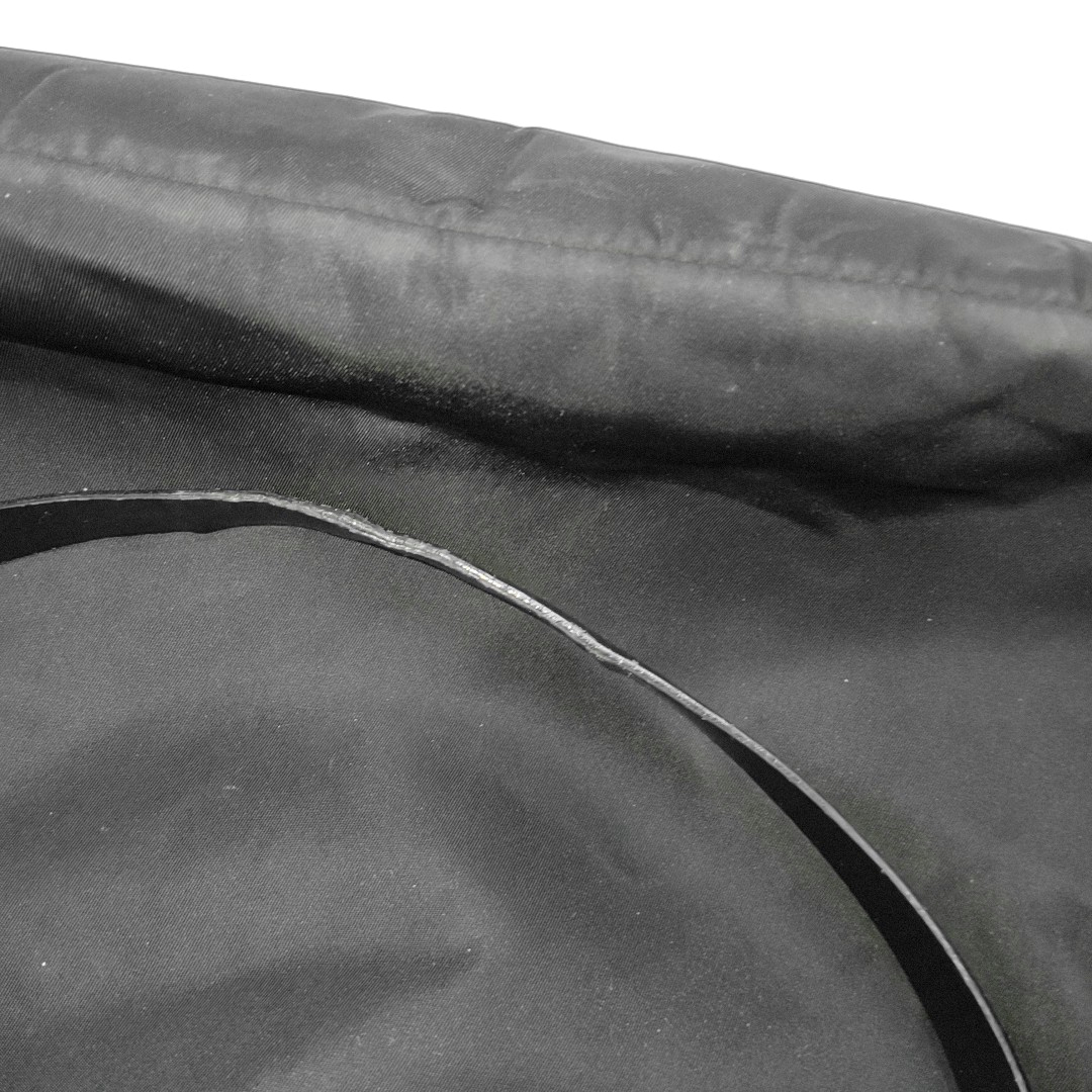 PRADA Tote bag Black Nylon Single Shoulder Bag Tote Bag Silver Hardware-(SKU)-941056394