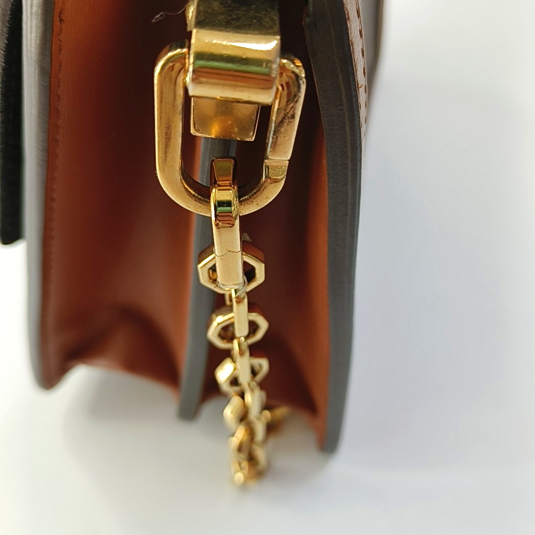 LOUIS VUITTON DAUPHINE Medium Brown Coated Canvas Monogram Vernis Dauphine Shoulder Bag Crossbody with 2 Detachable Straps-(SKU)-957064267