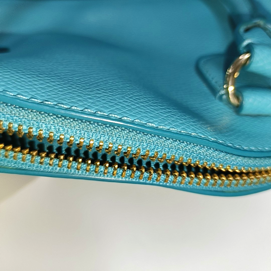 COACH CORA Light Blue Cowhide Crossbody Tote Shoulder Bag Golden hardware Removable shoulder strap-(SKU)-14348899