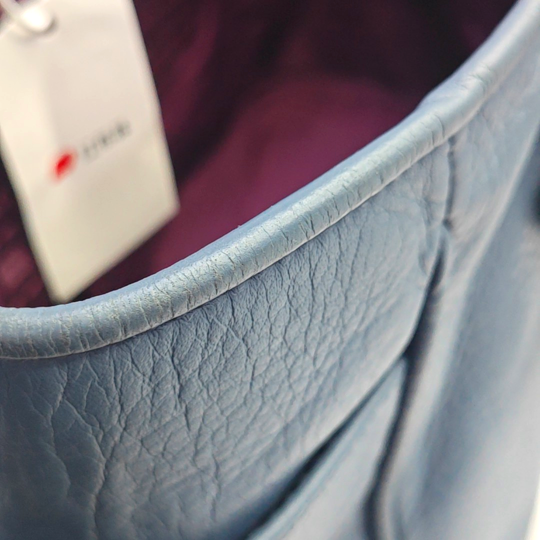 LOEWE Tote bag Blue Leather Tote Bag Golden hardware-(SKU)-945163110