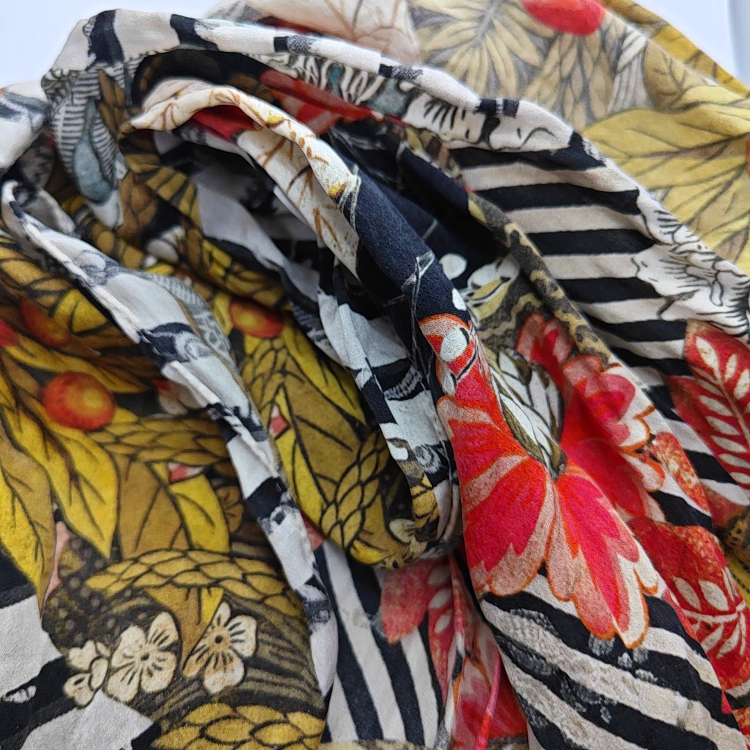 Alexander McQUEEN Multicolor silk cashmere scarf-(SKU)-934571256