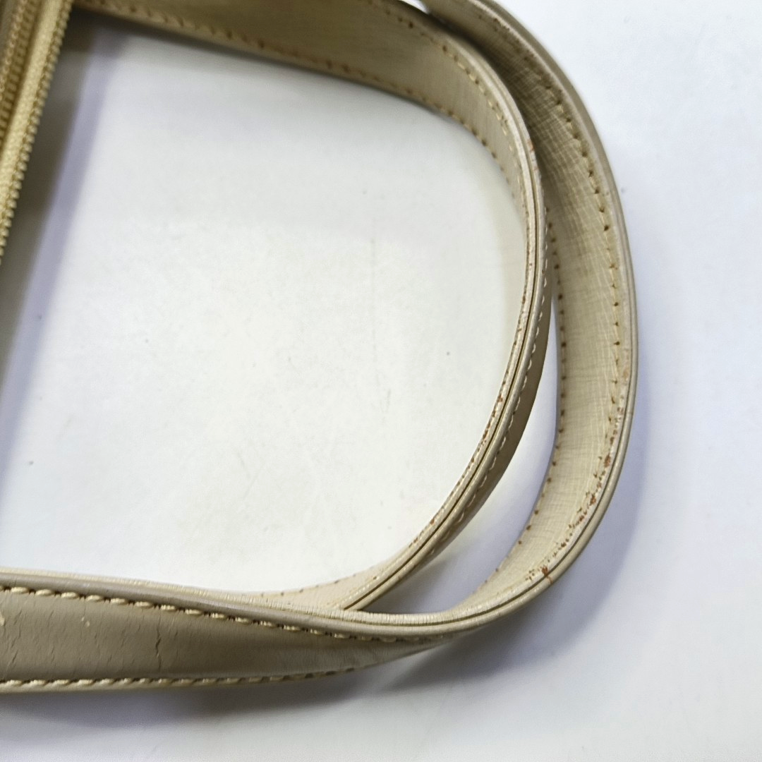 BURBERRY Beige Leather Tote Bag Golden hardware-(SKU)-944138896