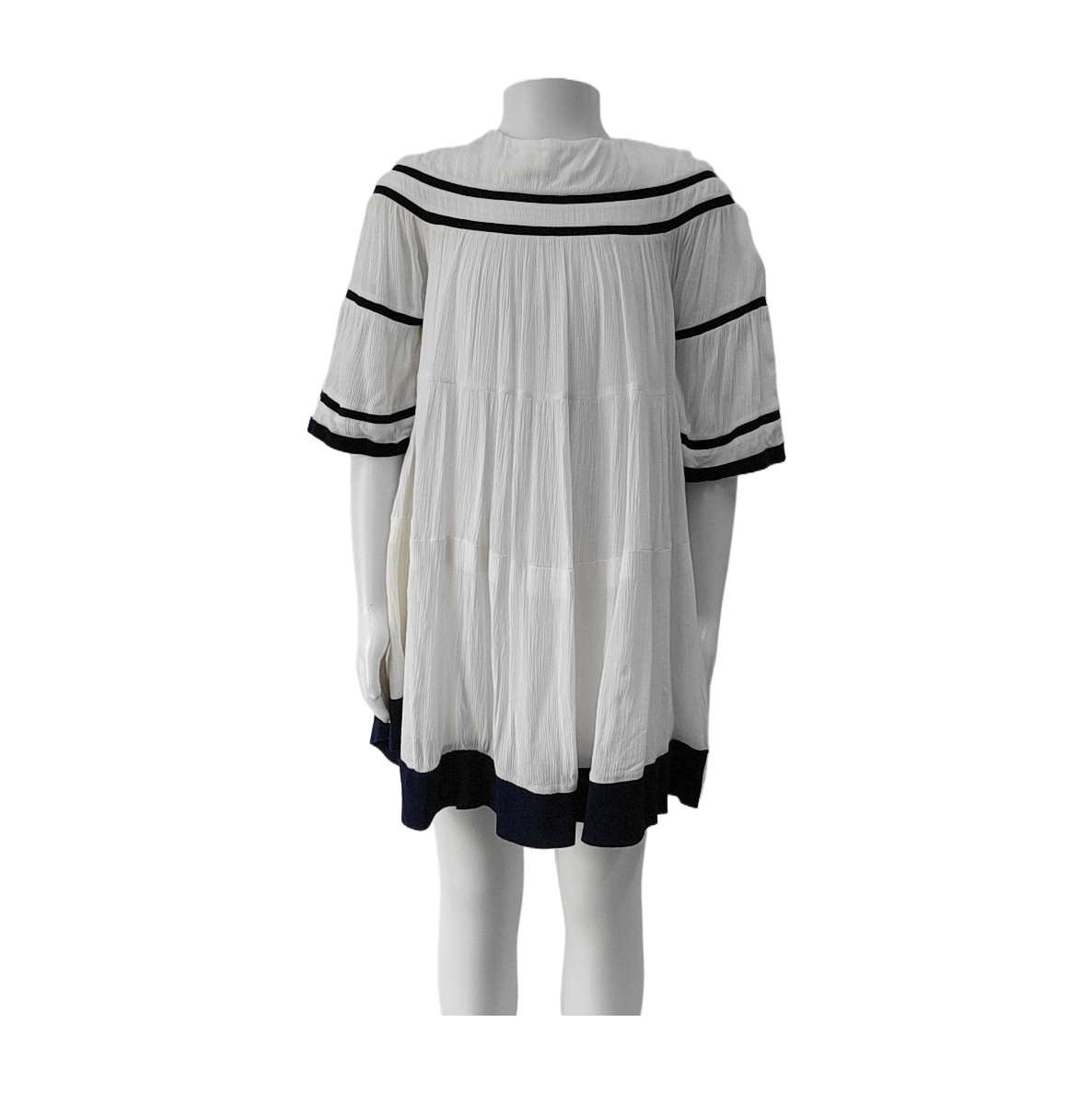 Chloé 8Ycode Summer white viscose women's children's top-(SKU)-935533959