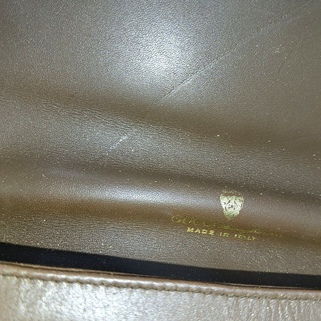 GUCCI GG Messenger Brown Canvas Monogram Shoulder Bag Golden hardware Vintage model-(SKU)-13122359