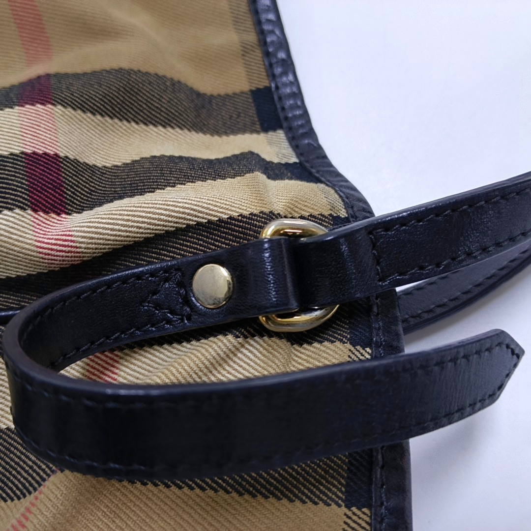 BURBERRY Canterbury Brown Canvas Single Shoulder Bag Handbag Golden hardware-(SKU)-956090966