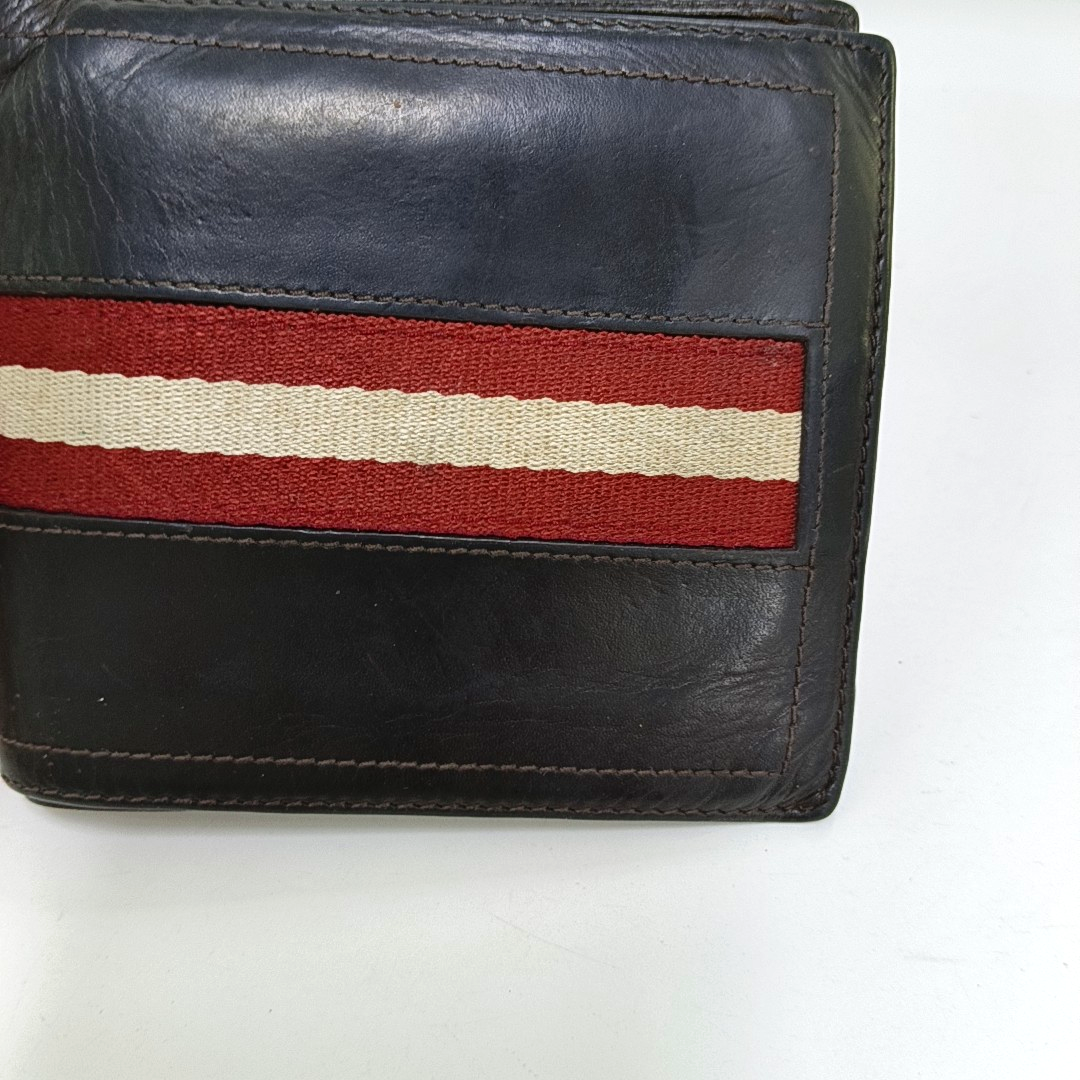 BALLY Dark Brown Calf Leather Wallet-(SKU)-951389128