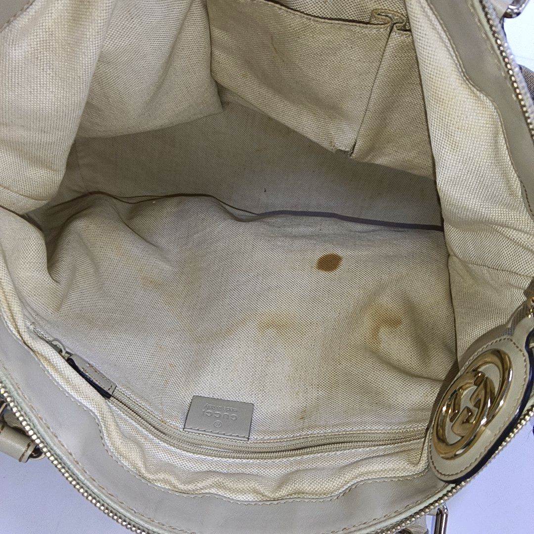 GUCCI Sukey Khaki canvas monogram crossbody bag, handbag Golden hardware Removable shoulder strap-(SKU)-946495807
