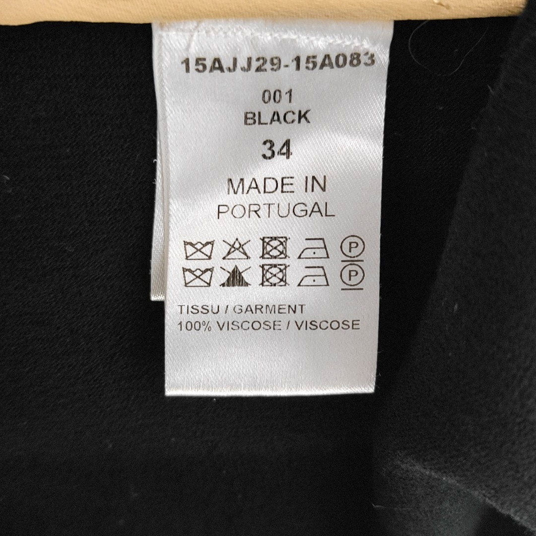 Chloé XScode Autumn and Spring Black Rayon Ladies Half Skirt-(SKU)-935901087