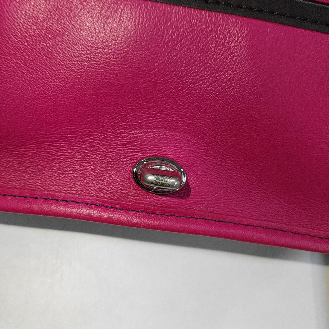 COACH LEGACY PATRICIA Blush Pink Leather Single Shoulder Bag Clutch Silver Hardware Removable shoulder strap-(SKU)-938869966