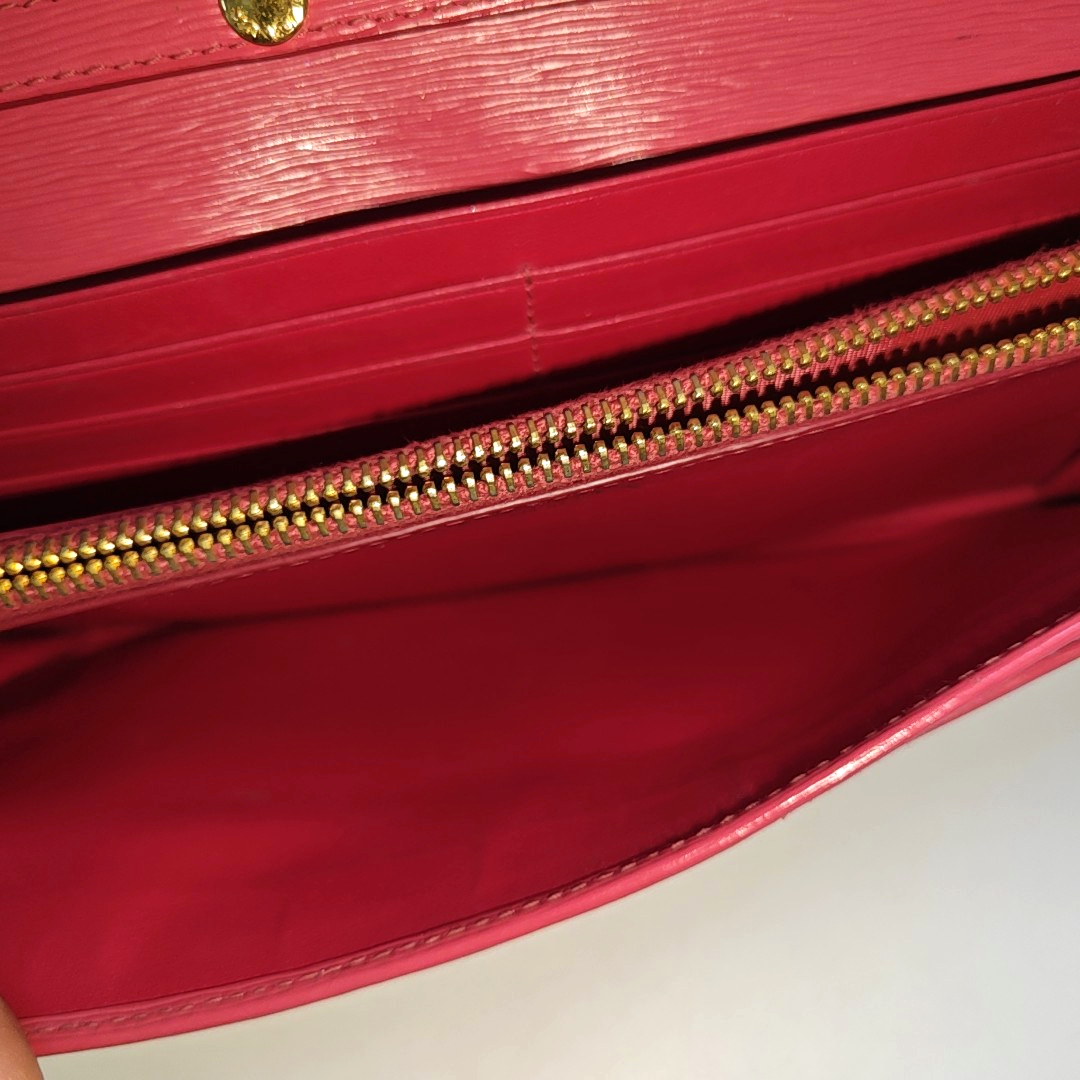 PRADA Pink Cowhide Single Shoulder Bag Crossbody Bag Golden hardware Removable shoulder strap-(SKU)-945700600