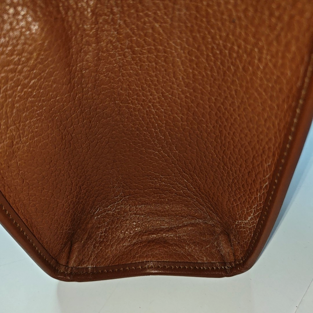 BURBERRY Brown Cowhide Handbag Silver Hardware-(SKU)-14318361