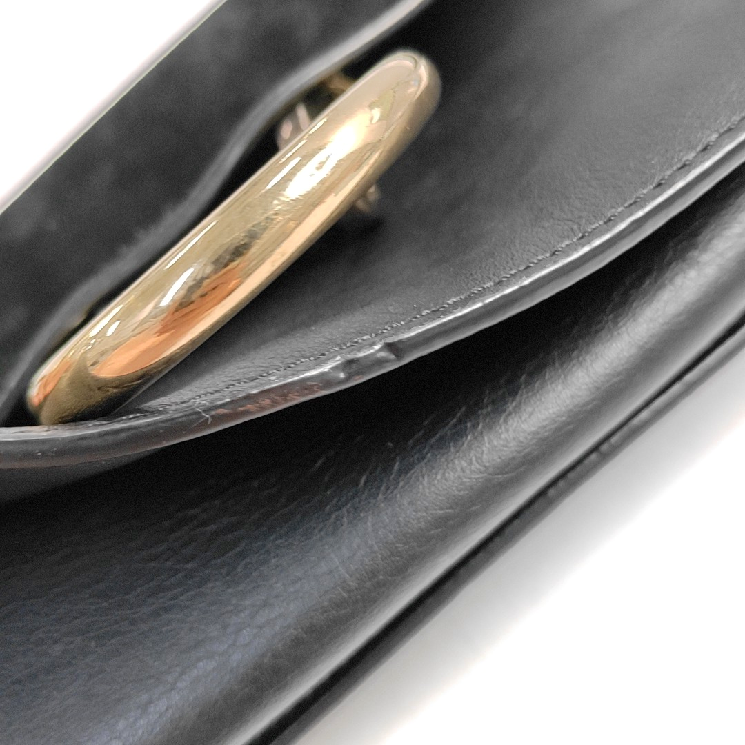 Chloé Faye Small size Black cowhide crossbody handbag single shoulder bag Golden Silver Hardware-(SKU)-960388895