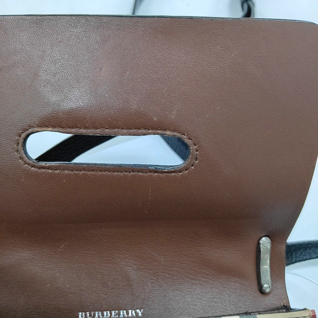 BURBERRY D-Ring mini Black leather crossbody single shoulder bag handbag Silver Hardware Removable shoulder strap-(SKU)-951874006