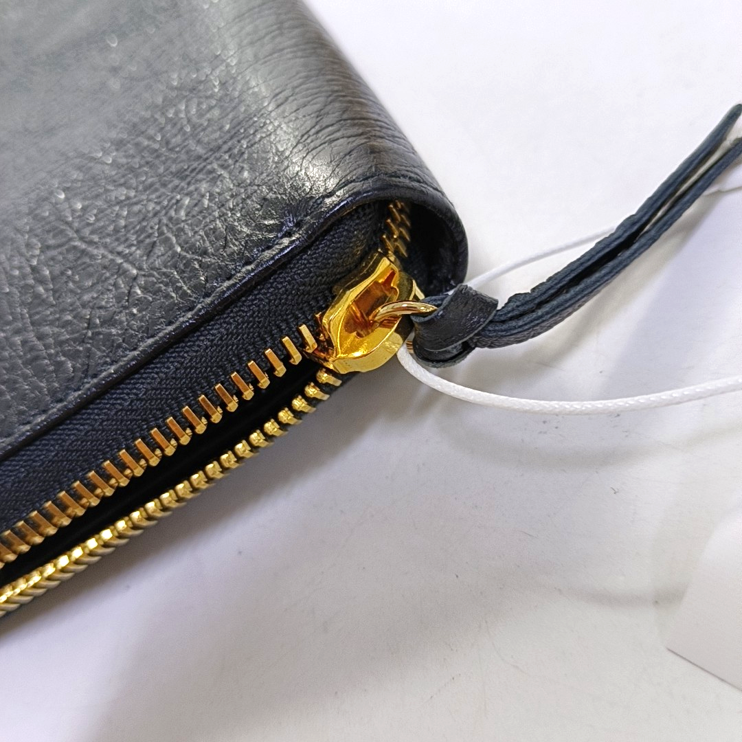 BALENCIAGA Classic Metallic Edge City Black Leather Biker Bag Wallet Golden hardware-(SKU)-960437707