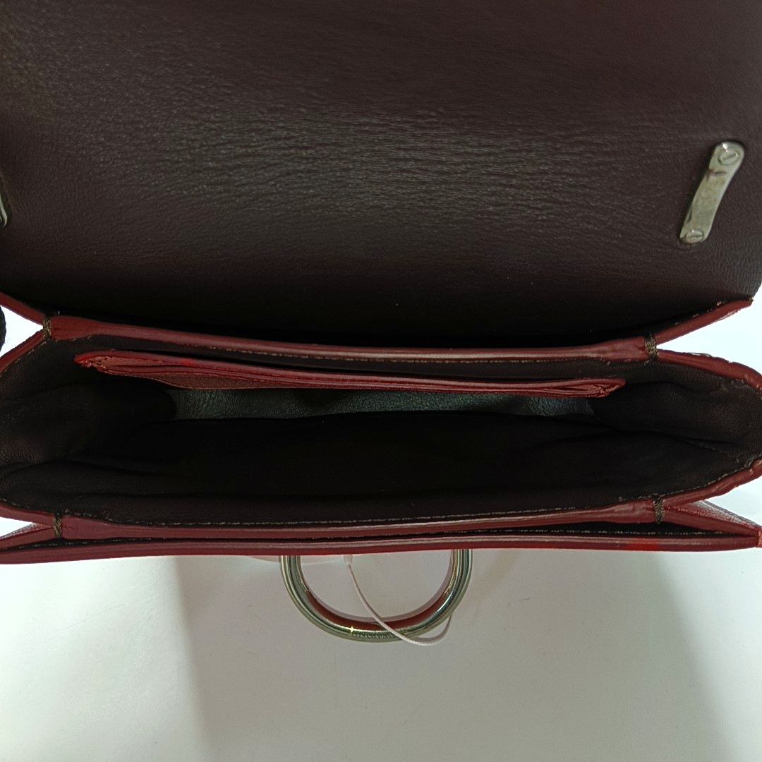 BURBERRY D-Ring Pink Cowhide Sling Bag Single Shoulder Bag Silver Hardware Removable shoulder strap-(SKU)-946532657