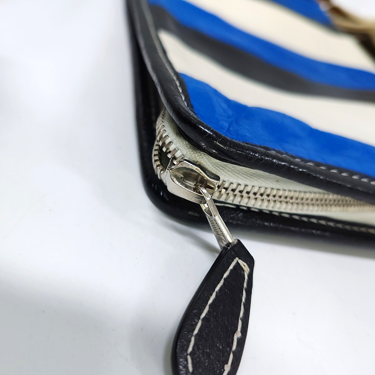 BALENCIAGA Bazar Multicolor Cowhide Clutch Silver Hardware-(SKU)-951793216