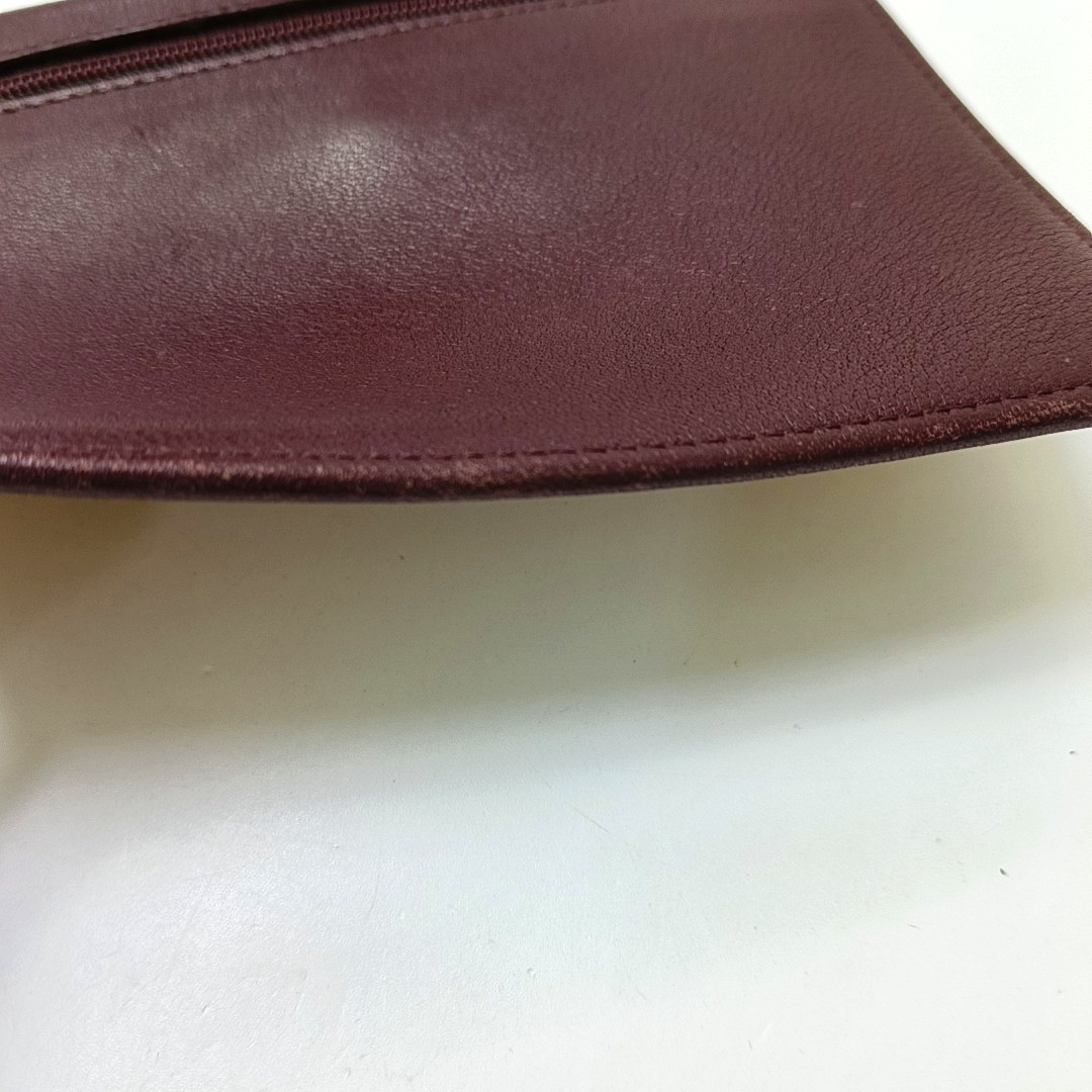 LOEWE Brown Suede Leather Wallet Golden hardware-(SKU)-952660066