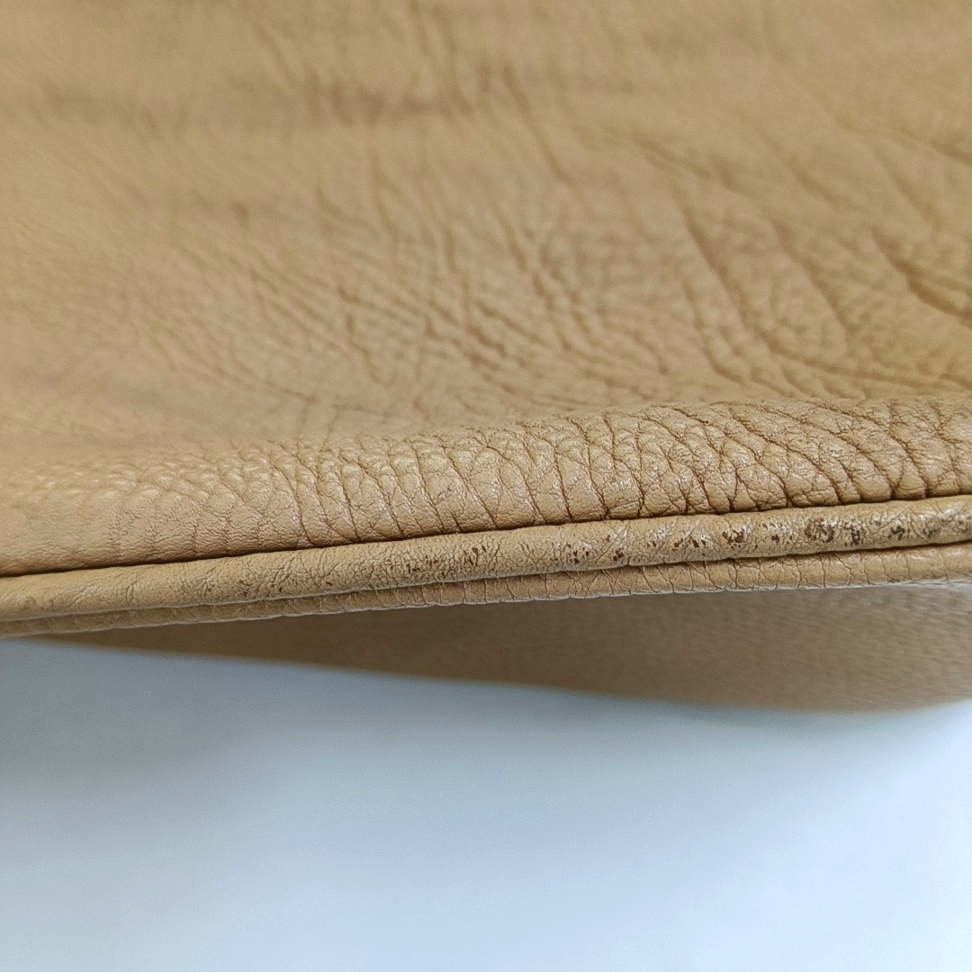 BURBERRY Khaki cowhide single shoulder bag Golden hardware Removable shoulder strap-(SKU)-953631623